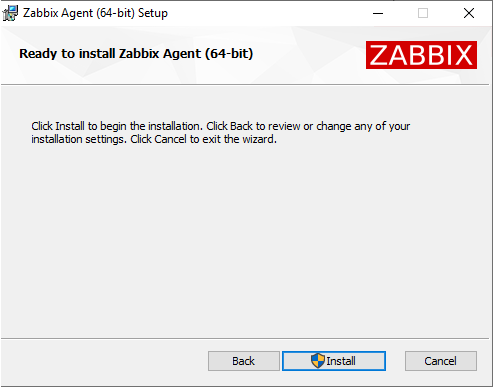 Установка Zabbix Agent