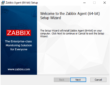 Установка Zabbix Agent