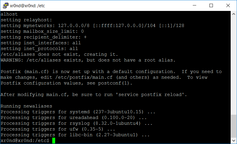 Пошаговая инструкция установки Postfix и Dovecot на Ubuntu